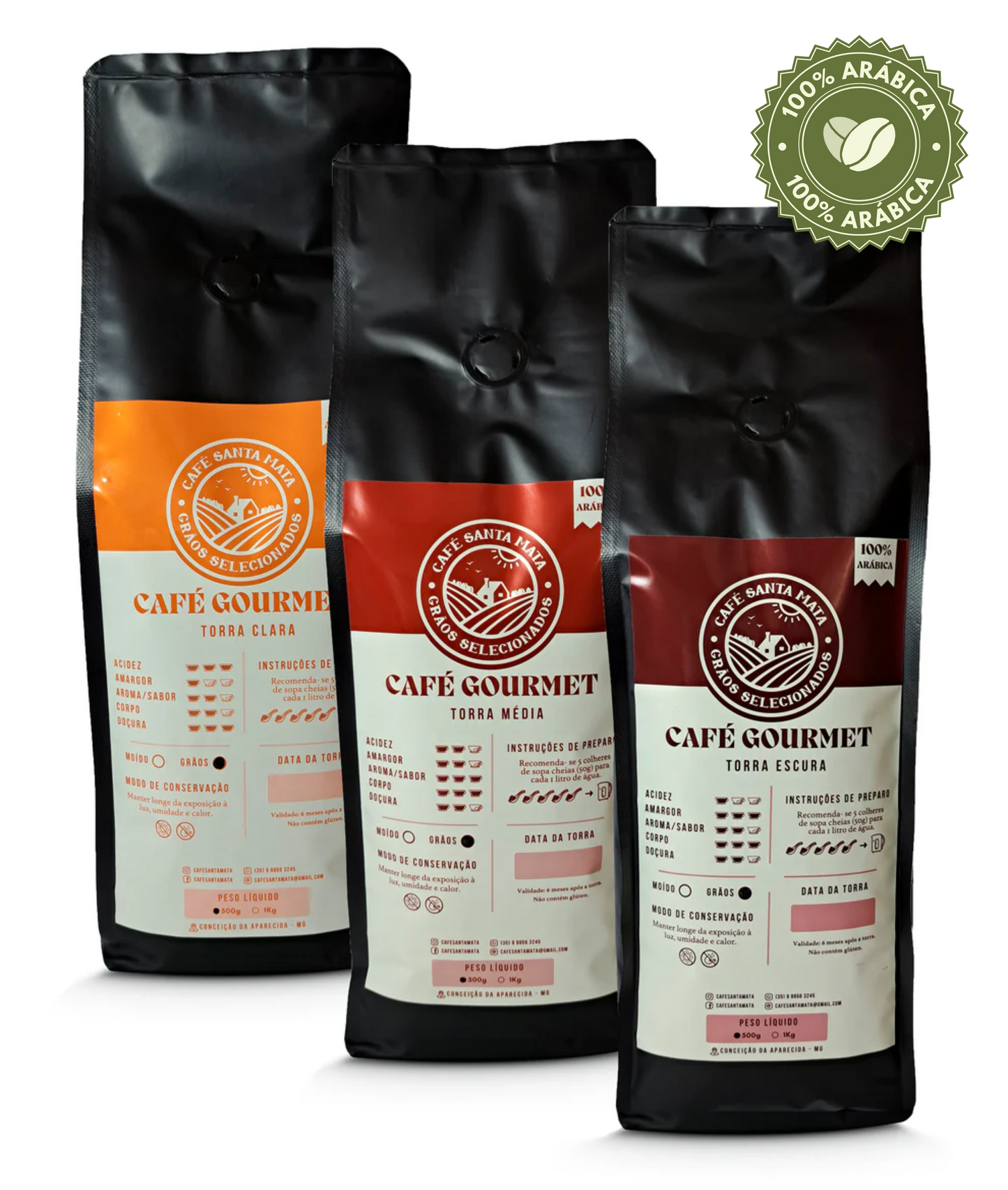 Kit Experimenta 500g - Todas Torras