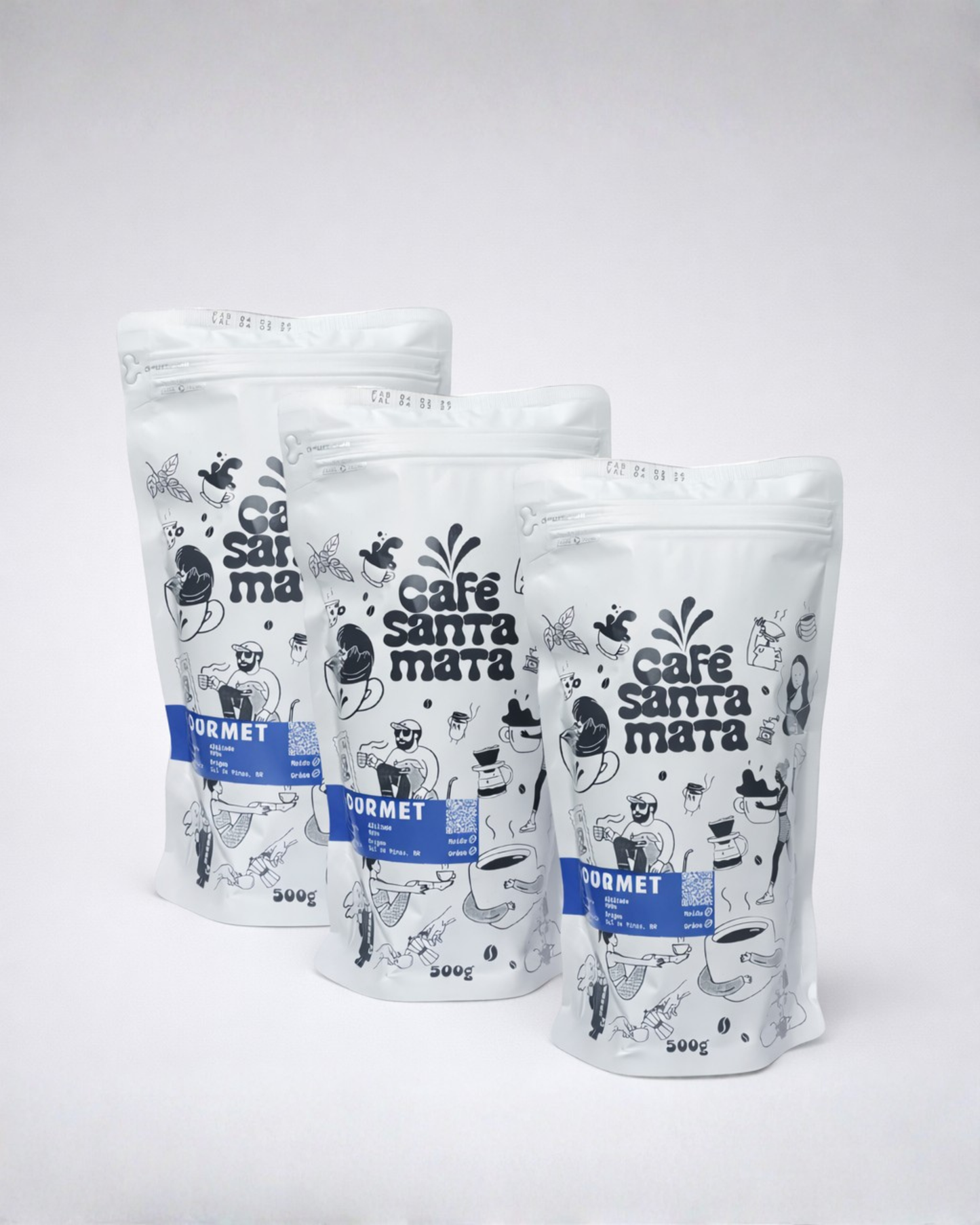 Kit 500g - Torra Média Escura