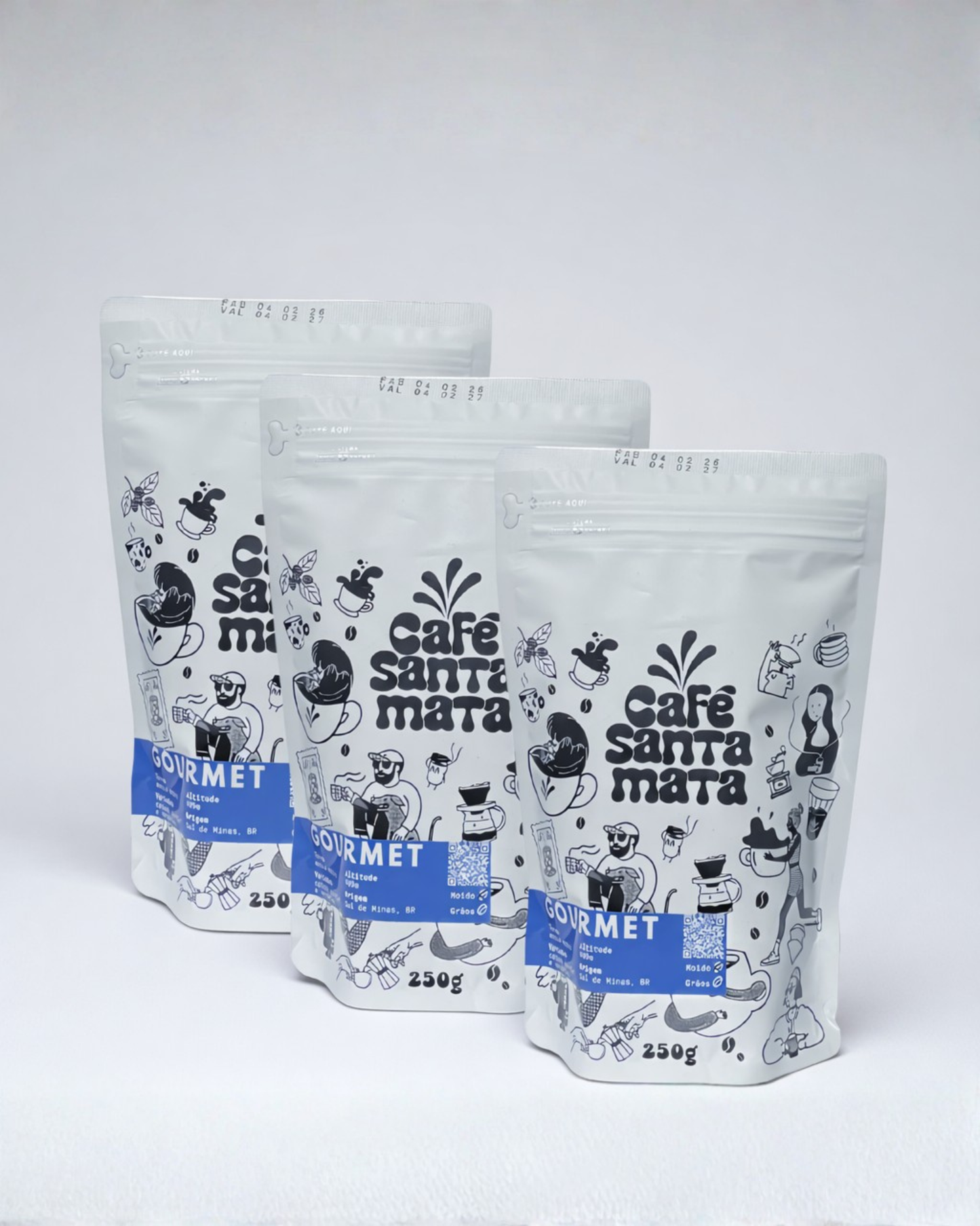 Kit 250g - Torra Média Escura