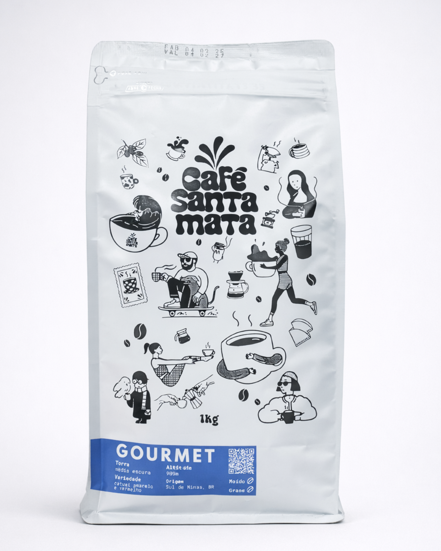 Café Gourmet 1kg - Torra Média Escura