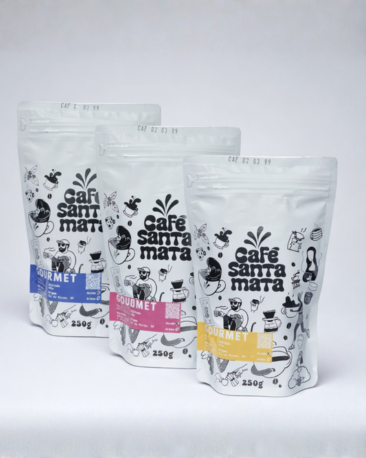 Kit Experimenta 250g - Todas torras